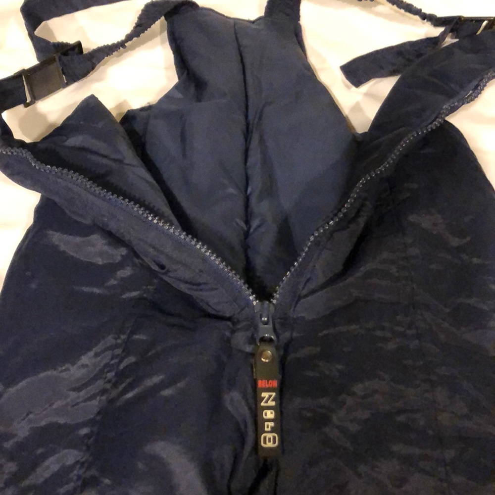 Snowpants toddler boys new sz 4T navy Below Zero